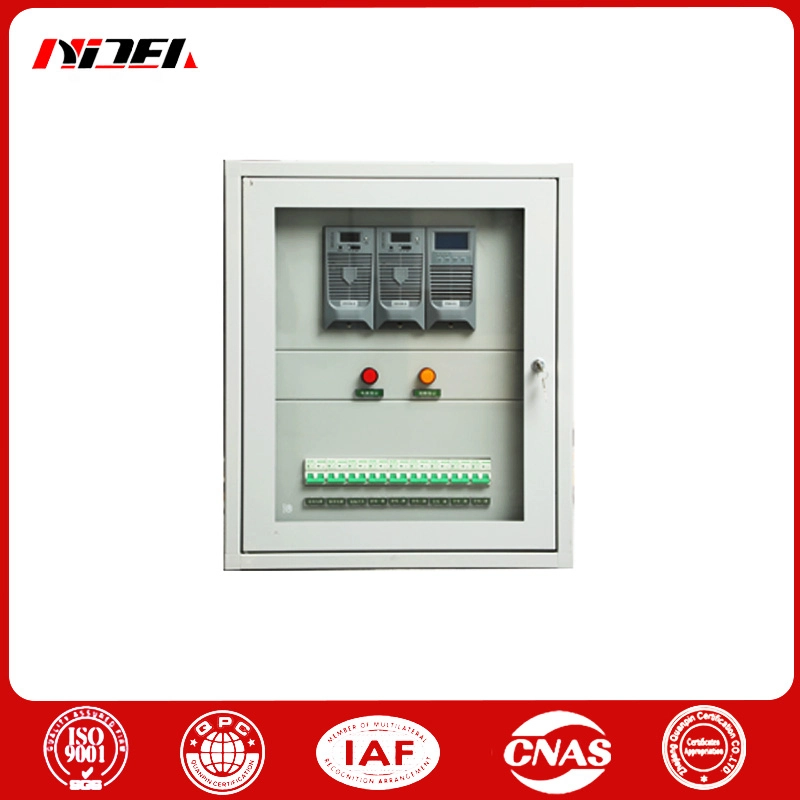 110V wandgemonteerde DC-kast met 12A/H18-batterijen